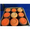 Image 2 : True Flight Orange Dome Clay Shooting Targets