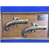 Image 1 : Vintage B.P. Co. Deringer 1858 .44 Cal Wall Hanging Plaque