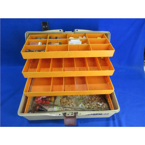 Old Pal Tackle Box with Muzzleloading Supplies/Tools