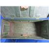 Image 2 : 1945 Metal Military Ammo Can - 21 1/2" x 8 3/4" x 9" High