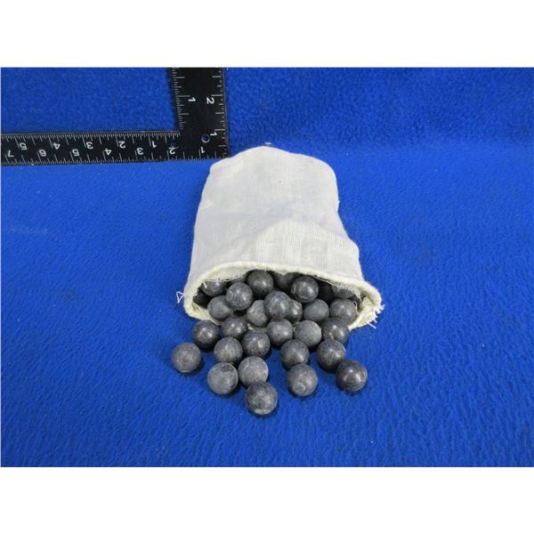.45 Cal. and .50 Cal. Lead Balls - Bag of Approx. 95