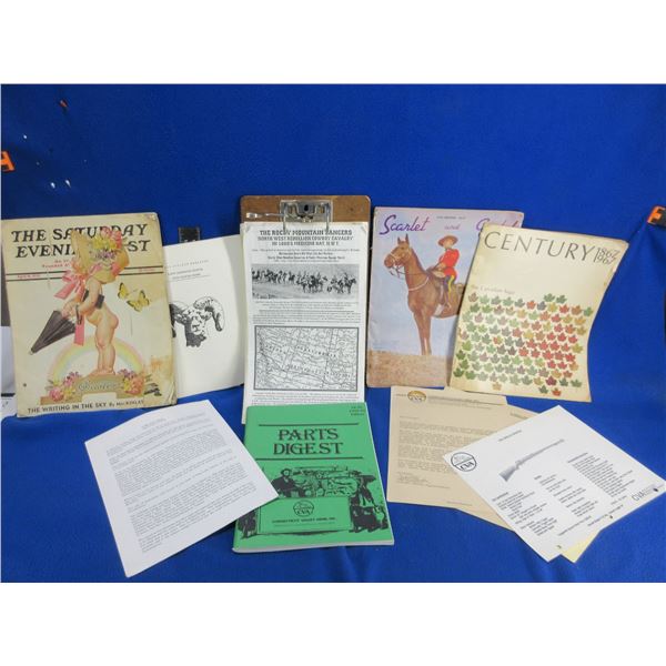 Lot of Assorted Magazines, Books, Etc.