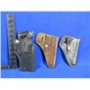 Image 1 : 3 Leather Holsters - Right Hand