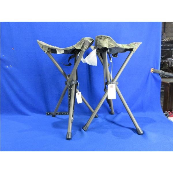 2 Hunter's Specialties Realtree Camo Tripod Stools
