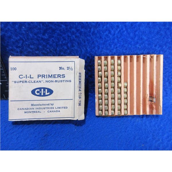 Collector Primers - CIL No. 2 1/2 Primers - Box of 46