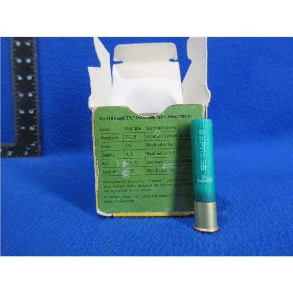 410 Ga. 2 1/2" 4 Shot Remington Express Shotshells