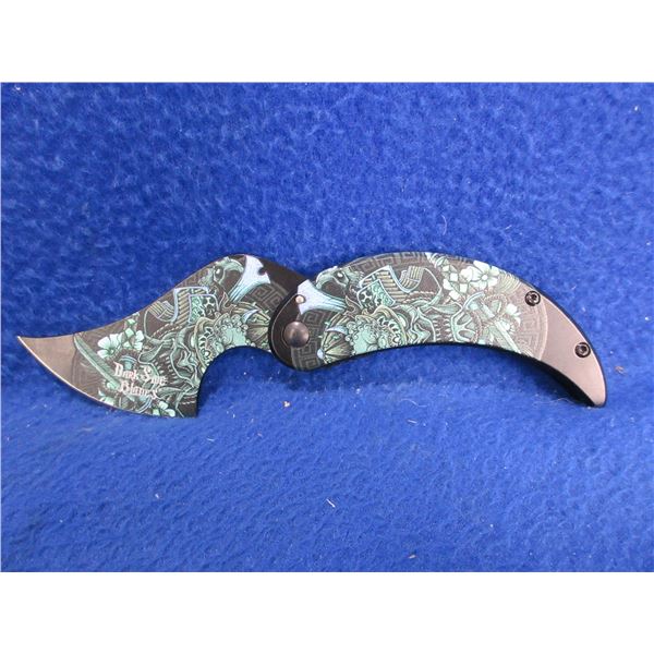 NEW - Dark Side Blades Folding Locking Blade Knife