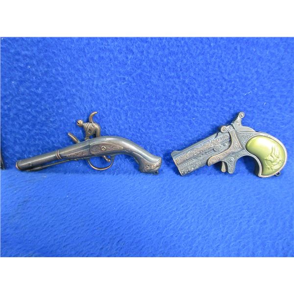 2 Miniature Cap Guns - Tested working at time of cataloging