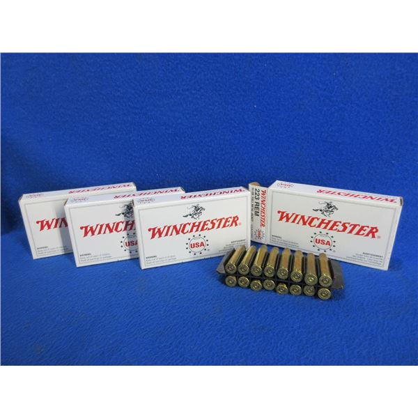 Brass Only - 223 Rem. Unprimed - 3 Boxes of 20, Box of 16