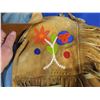 Image 4 : Native American Buckskin Jacket with Fringes & Beadwork