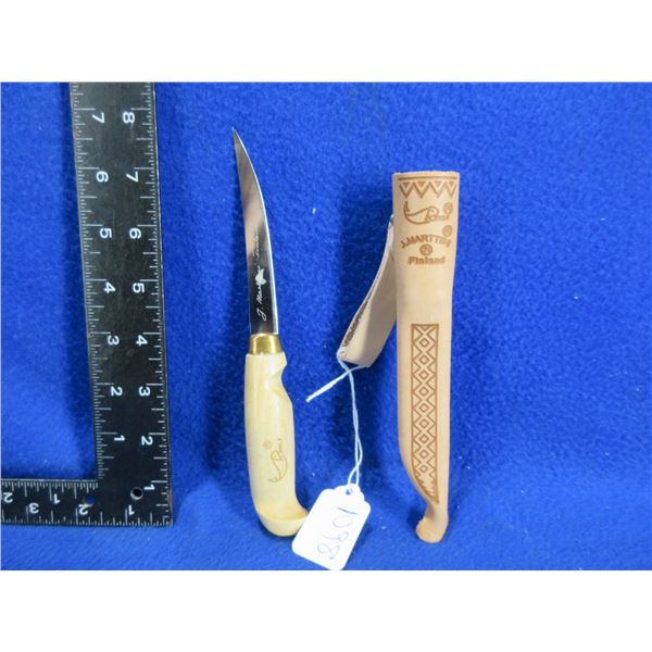 Rapala Filet Knife with Leather Sheath - 4" Blade