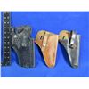 Image 1 : 3 Leather Holsters - Right Hand