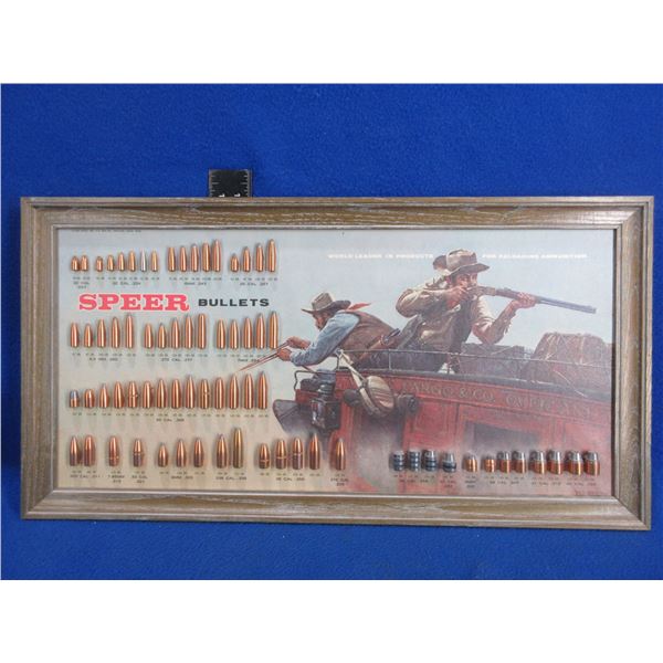 Speer Bullet Board - 21" x 10 3/4"