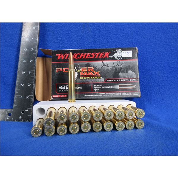 338 Win. Mag 200gr PHP Winchester Power-Max Cartridges