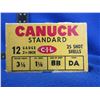 Image 2 : Collector Ammo - 12 Ga. 2 3/4" BB Shot Canuck Shotshells