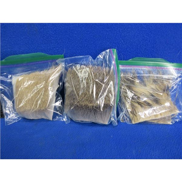 Deer Fur and Badger Fur for Fly Tying