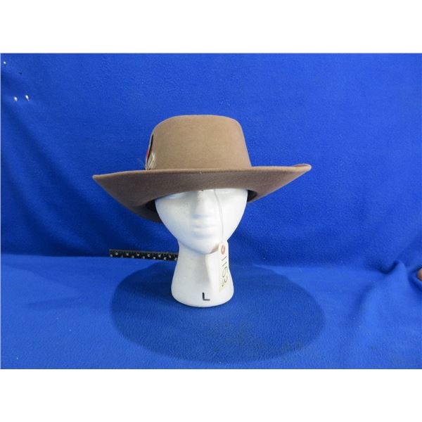 Vintage Eddy Bros B Bar B Ranch Cowboy Hat - Size 7 1/2