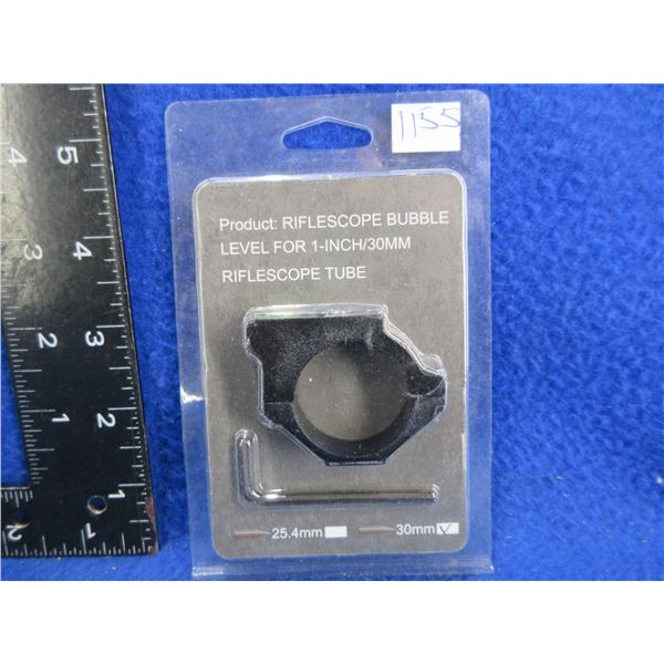 NEW - 30MM Riflescope Bubble Level with Compass