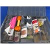 Image 1 : Lot of Assorted Fly Tying Chenille in Plano Case