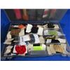 Image 2 : Lot of Assorted Fly Tying Chenille in Plano Case