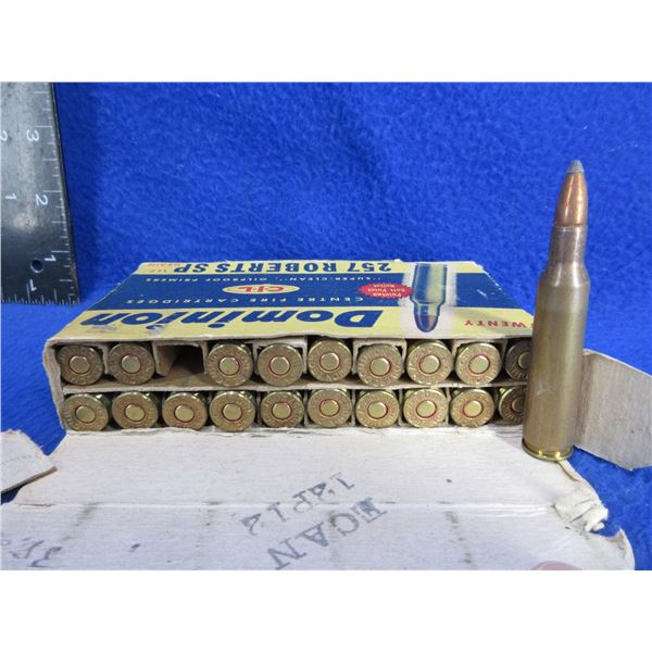 Collector Ammo - 257 Roberts 117gr SP CIL Cartridges