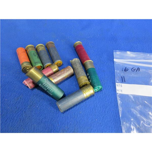 Collector Ammo - 16 Ga. 2 3/4" Paper & Plastic Shotshells
