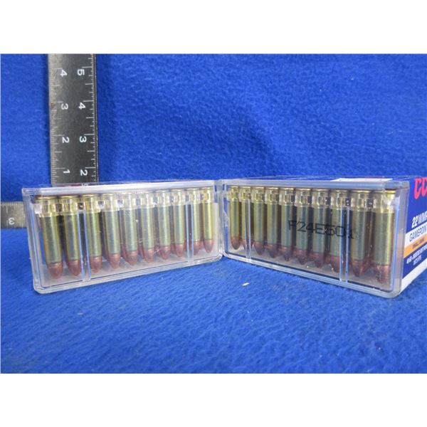 22 WMR 40gr JSP CCI Gamepoint Cartridges