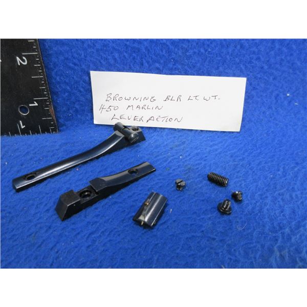 Browning BLR LT WT in 450 Marlin Front and Rear Sights