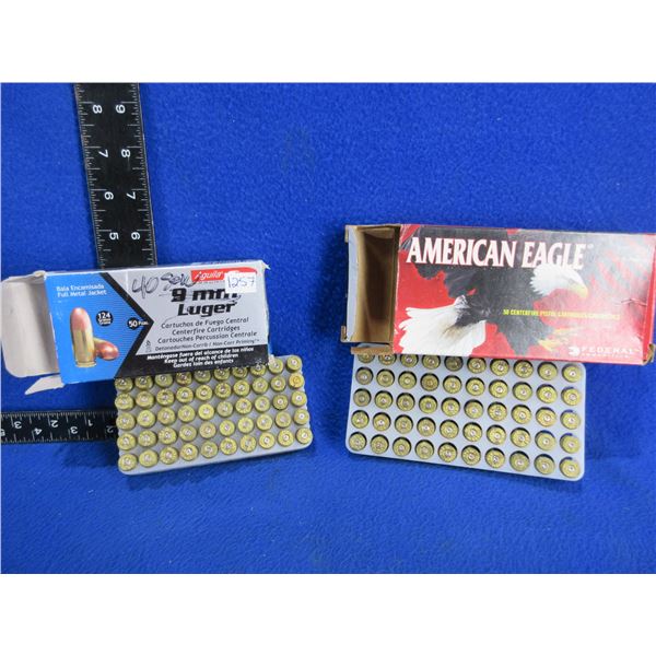 Brass Only - 40 S&W Unprimed - 2 Boxes of 50