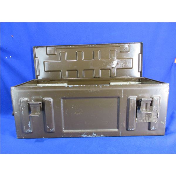 Metal Ammo Can Dated 1970 - 26" x 9 1/4" x 9 1/2" High