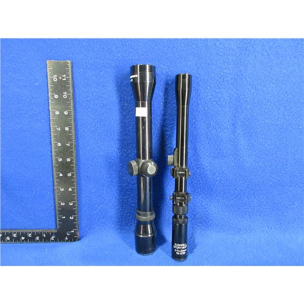 Vistascope 4x32 & Bushnell Sportview 3-7x20 Scope