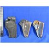 Image 1 : 3 Leather Holsters - Right Hand