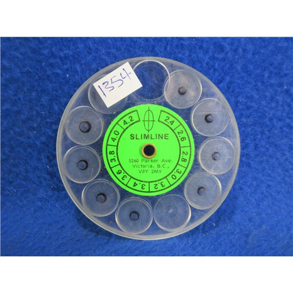 Slimline Front Globe Peep Sight Inserts - Pack of 8