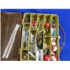 Image 1 : Lot of Assorted Fishing Tackle in Plano Case