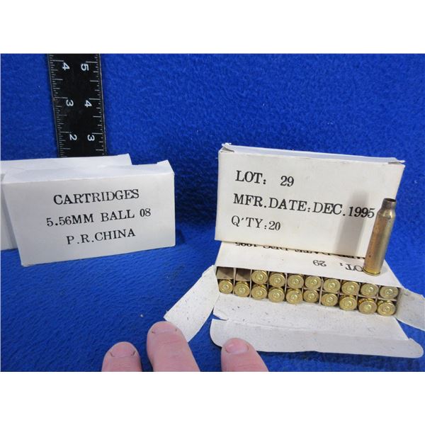 Brass Only - 5.56 Nato Unprimed - 4 Boxes of 20
