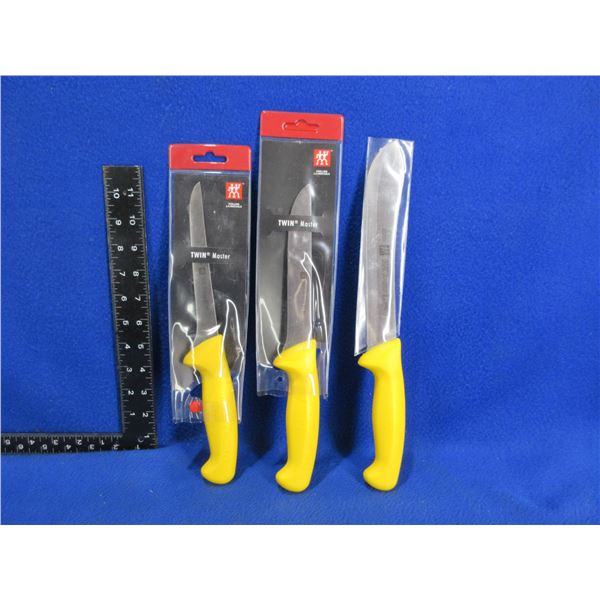 3 Zwilling J.A. Henckells Knives