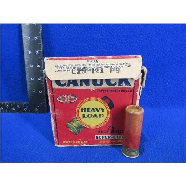 Collector Ammo - 10 Ga. 2 3/4" 6 Shot Canuck Shotshells