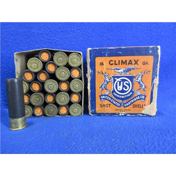 Collector Ammo - 16 Ga. 2 3/4" 1B Climax US Shotshells