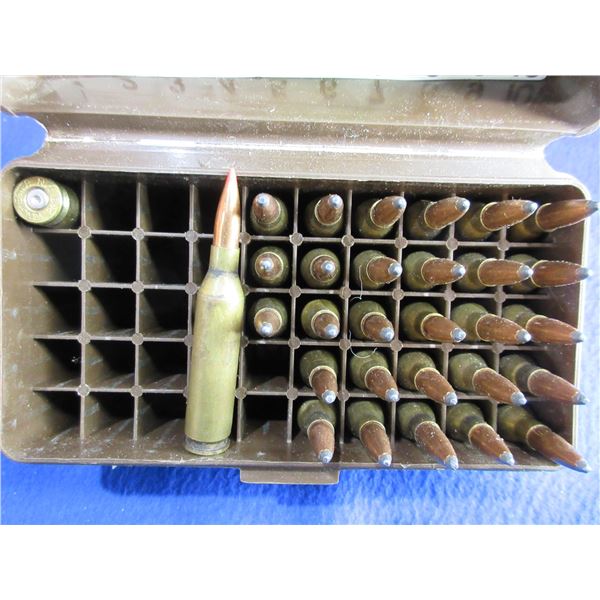 243 Win. Reloads - Box of 29 + 1 Brass