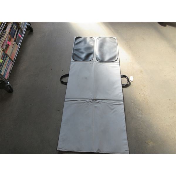 Shooting Mat - Grey - 66 1/2" x 27" - Has a small tear