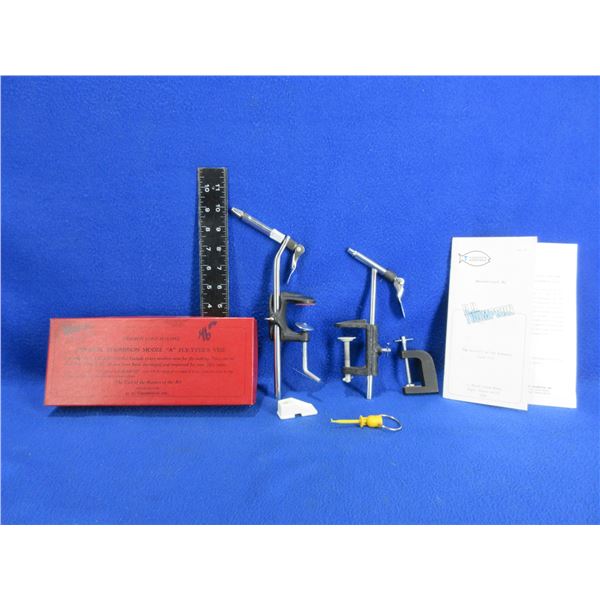 2 Fly-Tyer's Vises - Thompson Model A and Master