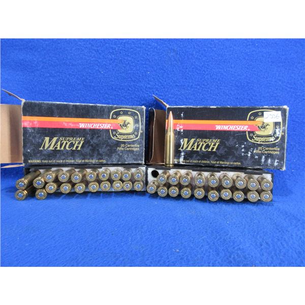 308 Win. 168gr HP BT Match Winchester Cartridges