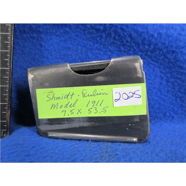 7.5X53.5 Schmidt Rubin Model 1911 Magazine
