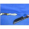 Image 1 : Khyber Hi-Stainless Fixed Blade Knife with Leather Sheath
