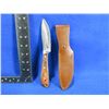 Image 2 : Huntshield Fixed Blade Knife with Leather Sheath