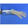 Image 1 : Mesh Glove with Clear Plastic Arm Guard - Size XL