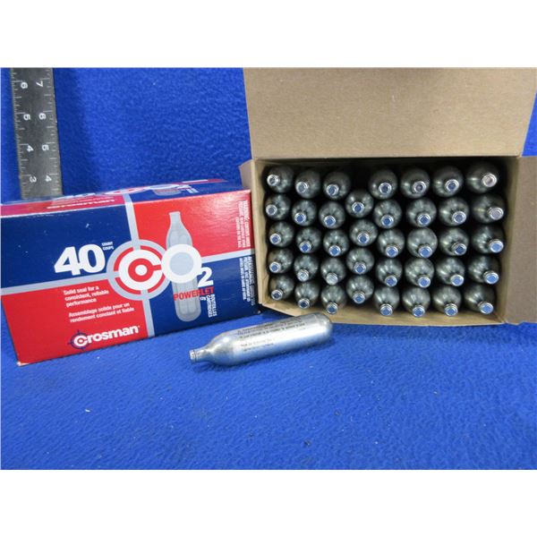 New - Crosman CO2 Powerlet 12 Gram Cartridges