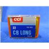 Image 2 : 22 CB Long CCI Cartridges - Box of 100 - PICK UP ONLY