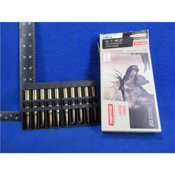 7X64 170gr Large Game Norma Cartridges - Box of 20