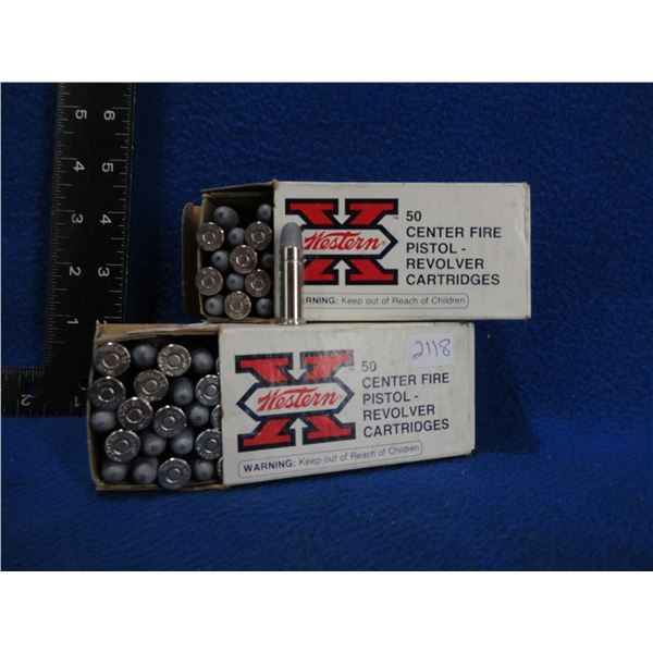 38 Spl 158gr Lead Cartridges - 2 Boxes of 50